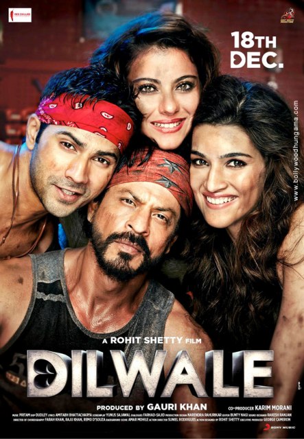 Влюблённые  (Dilwale) Постер